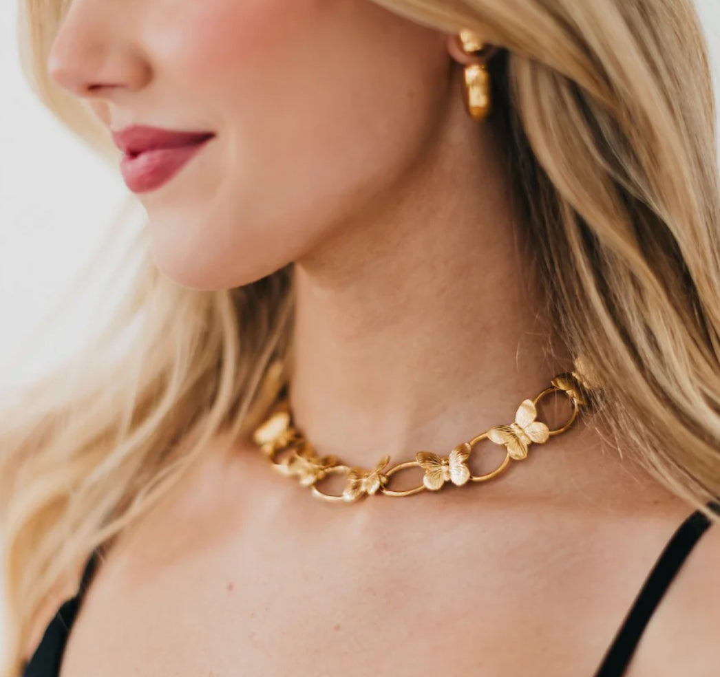 Butterfly Chain Necklace