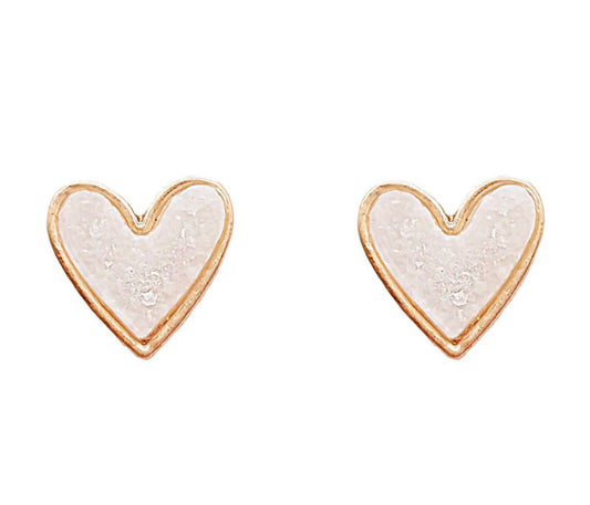 Heart Post Earrings