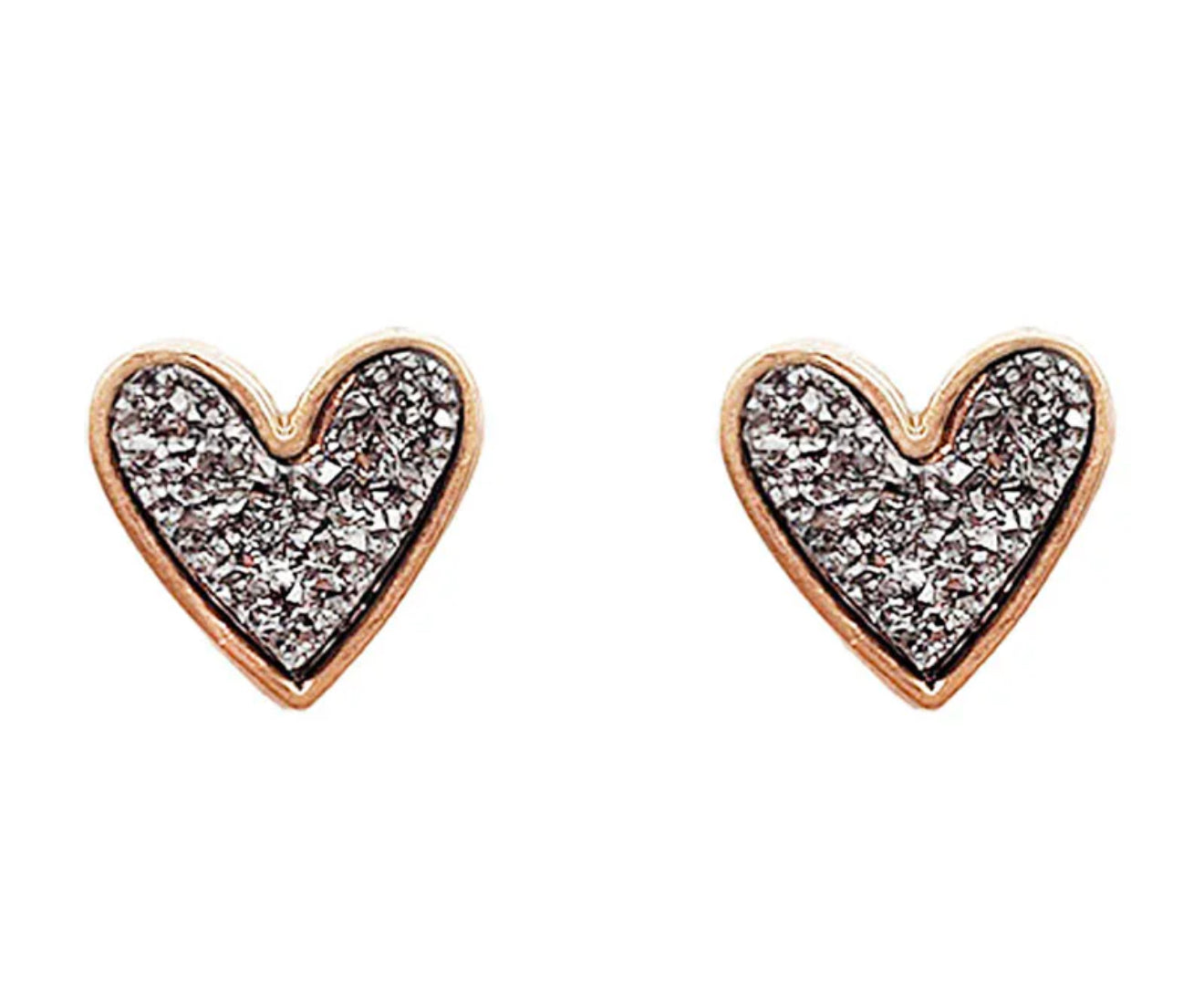 Heart Post Earrings