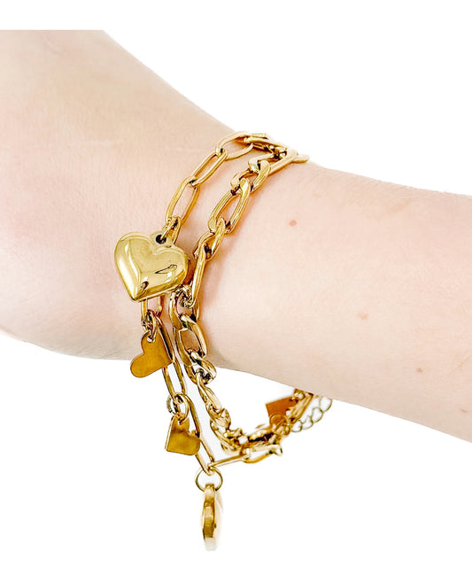 Charmed Gold Bracelet